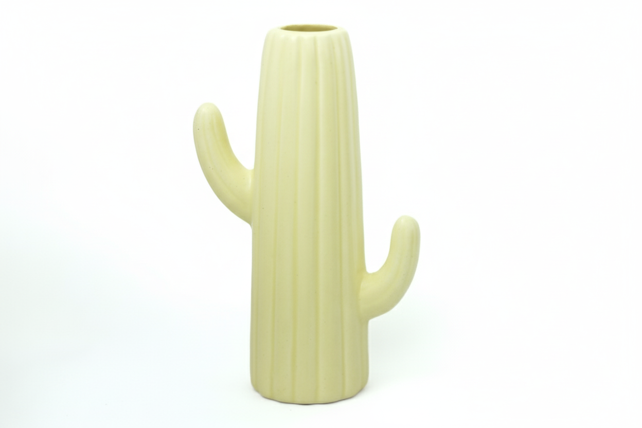 Cactus Style Planter (Cream Colour)