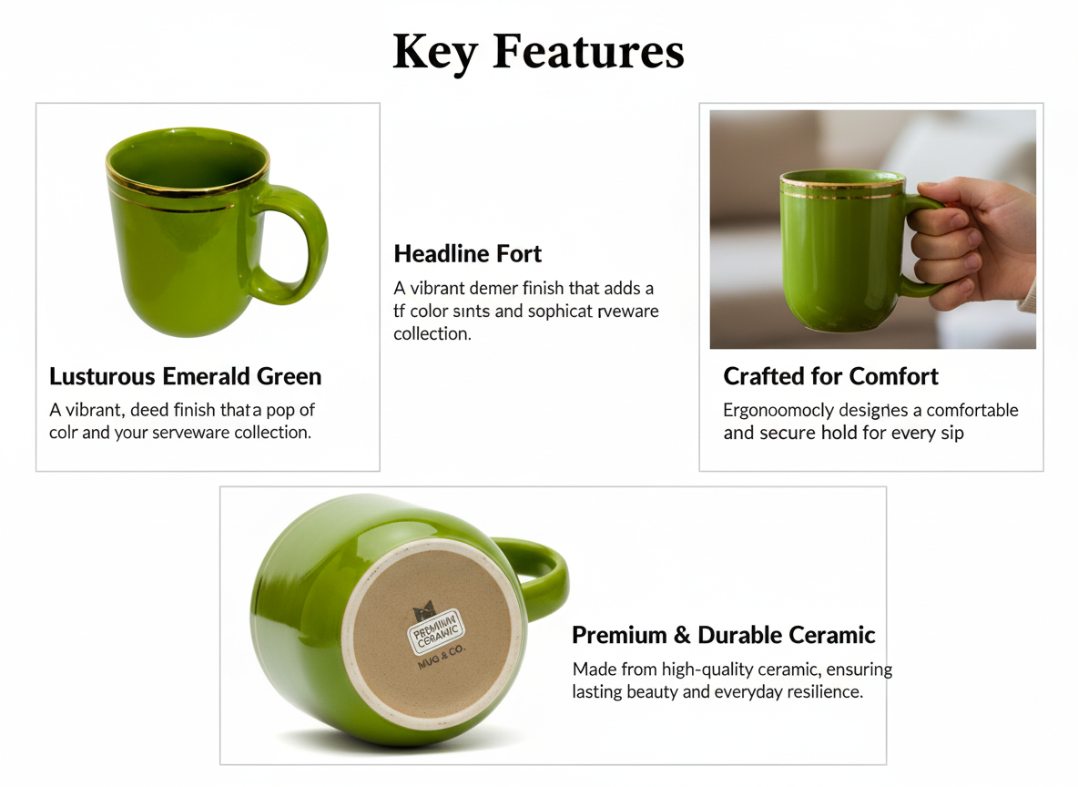 Coffe / Tea Mug with Gold lines (Premium)