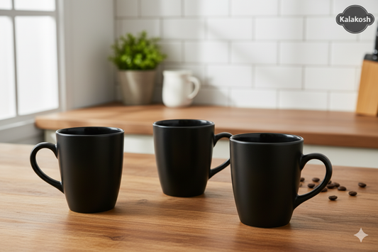 Black Coffee Mug