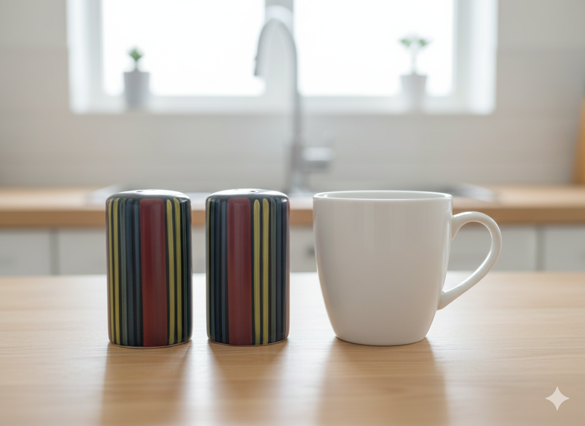 Salt and Pepper Container Set