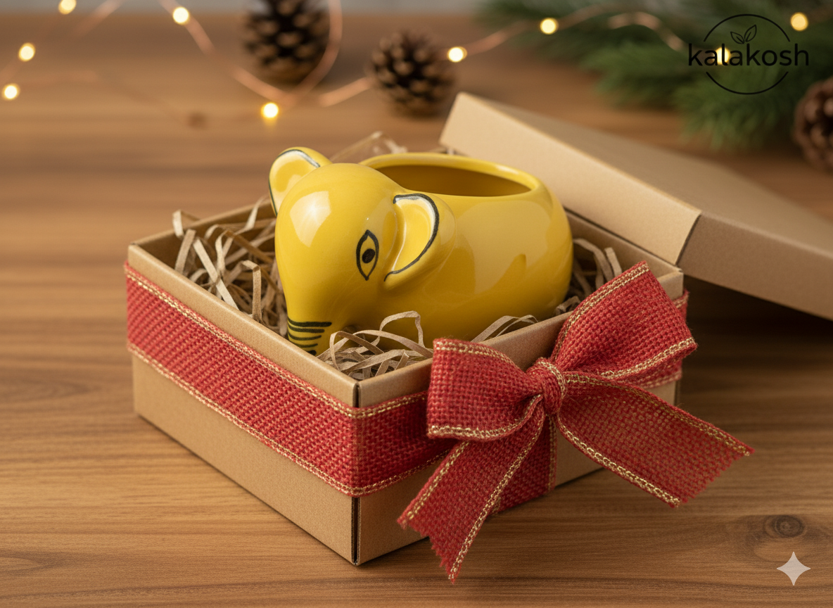 Elephant Style Planter / Pen-Pencil Holder