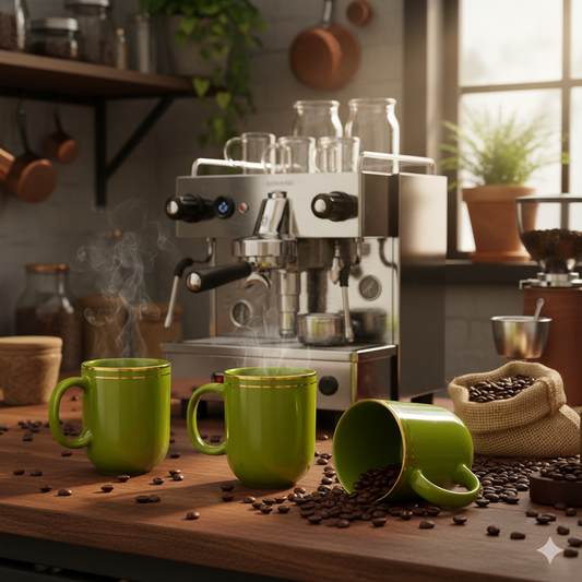 Green Coffe Mug Premium