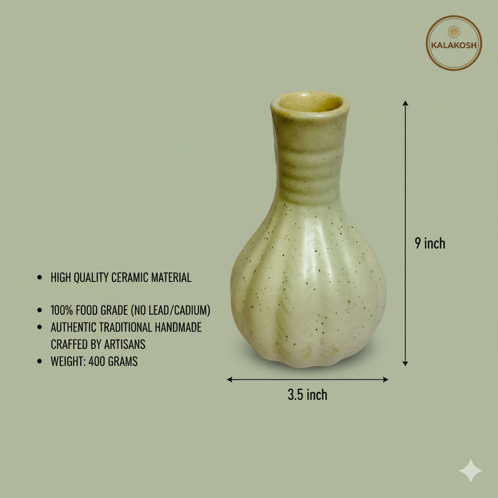 Melon Shape Flower Vase