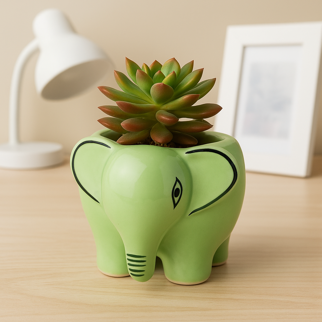 Elephant Style Planter / Pen-Pencil Holder