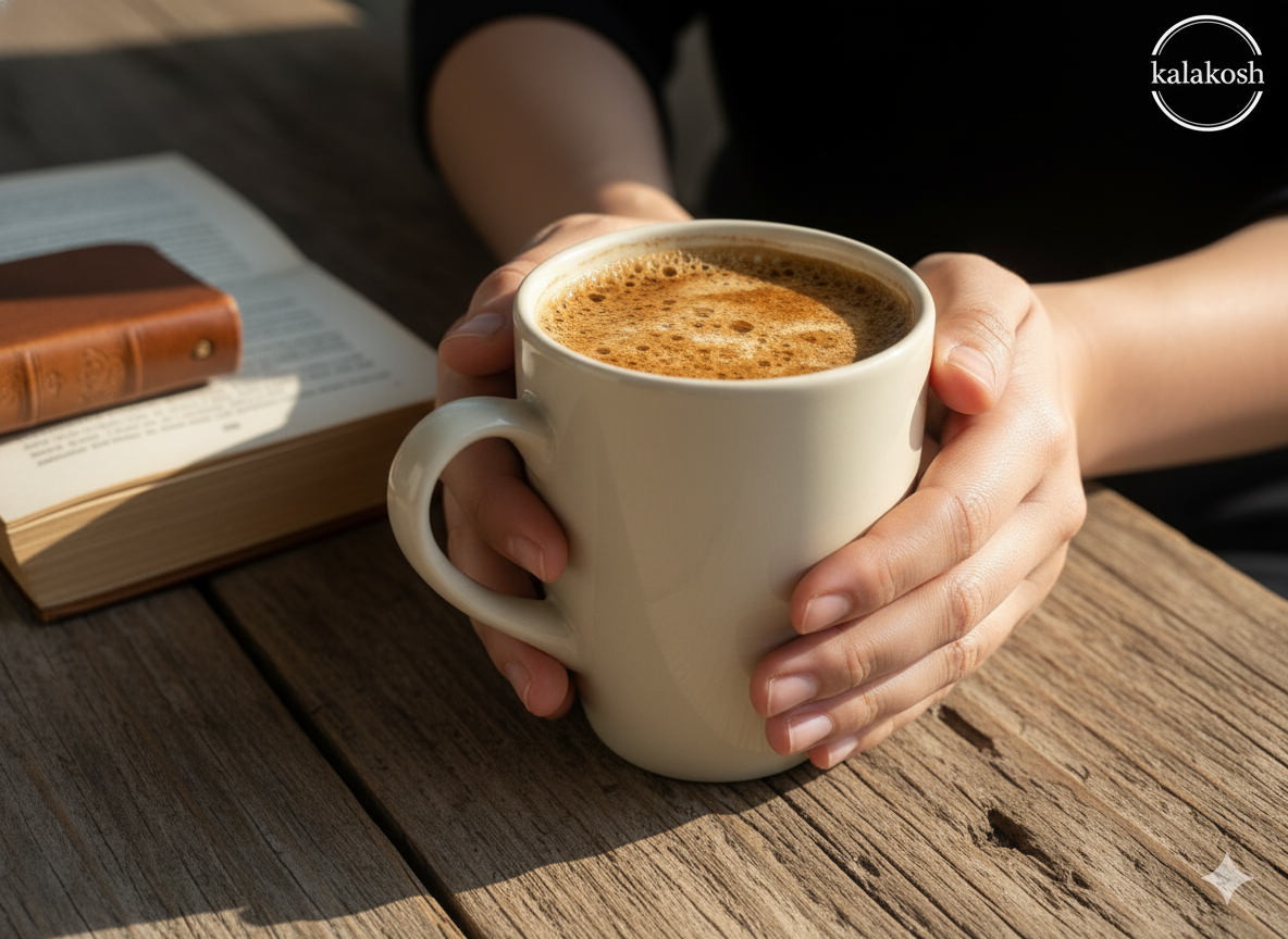Handcrafted Rustic Ceramic Mug for Coffee & Tea | Artisan Eco-Friendly Clay Mugs | Premium Home & Office Use | Unique Gifting