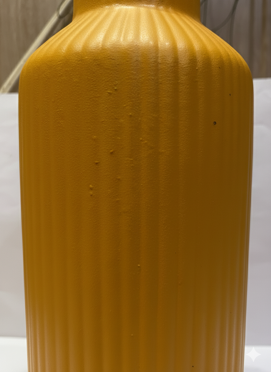 Handcrafted Rustic Ceramic Planter Vase for Home Decor | Eco-Friendly Clay Office Decor | Artistic Gift