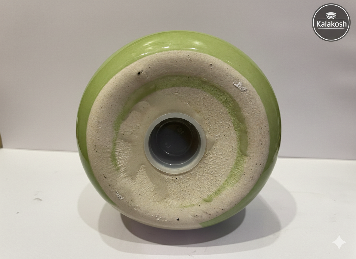 Premium Ceramic Owl Money Bank for Kids & Adults - Cute Bird Figurine Piggy Bank for Savings, Home Decor, Office Desk & Gifting - Vibrant Green Hand-Finished Glossy Coin Box Home Decor Piece