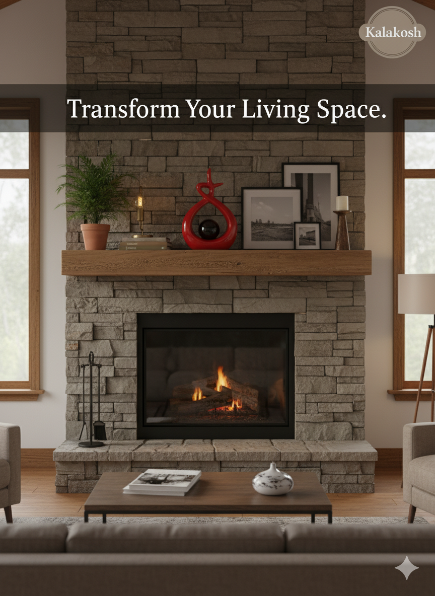 Handcrafted Red Abstract Ceramic Planter & Showpiece | Eco-Friendly Clay Home & Office Decor | Unique Artistic Sculpture & Table Accent