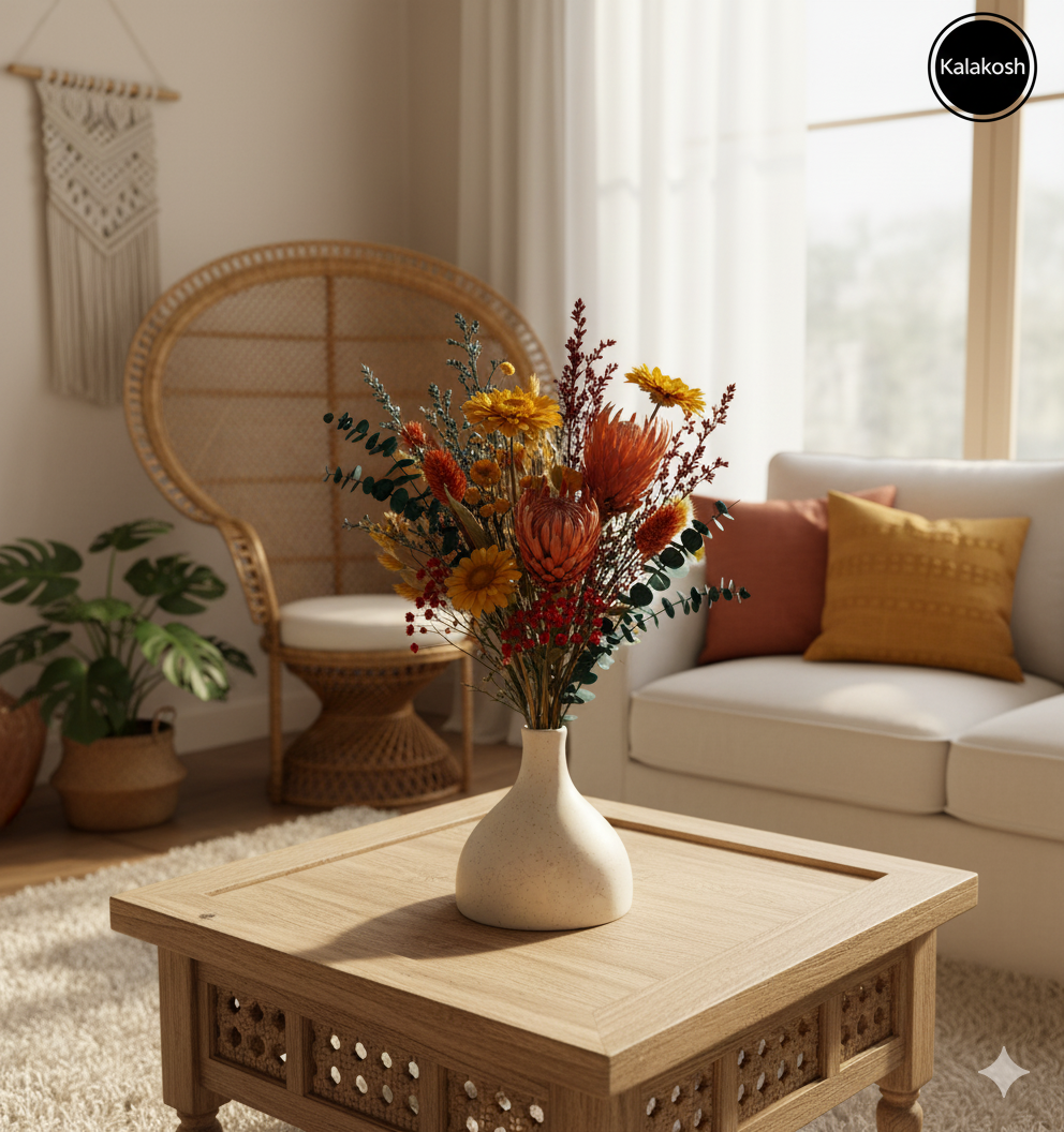 Handcrafted Speckled Ceramic Planter | Eco-Friendly Clay Pot for Home Office Decor | Rustic Indoor Flower Vase & Tabletop Gift