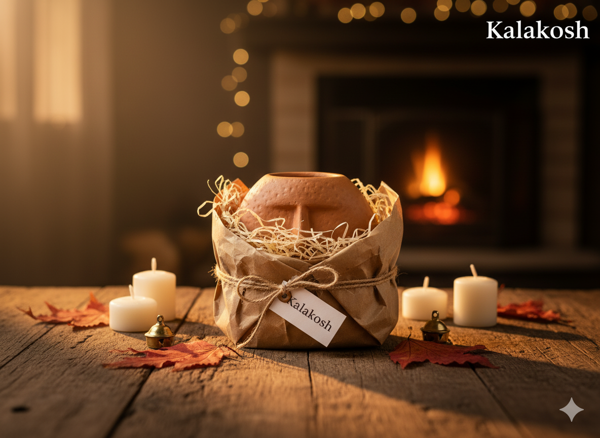 Handcrafted Eco-Friendly Clay Planters for Home Décor & Office Desk | Rustic Terracotta Ceramic Pots for Gifting