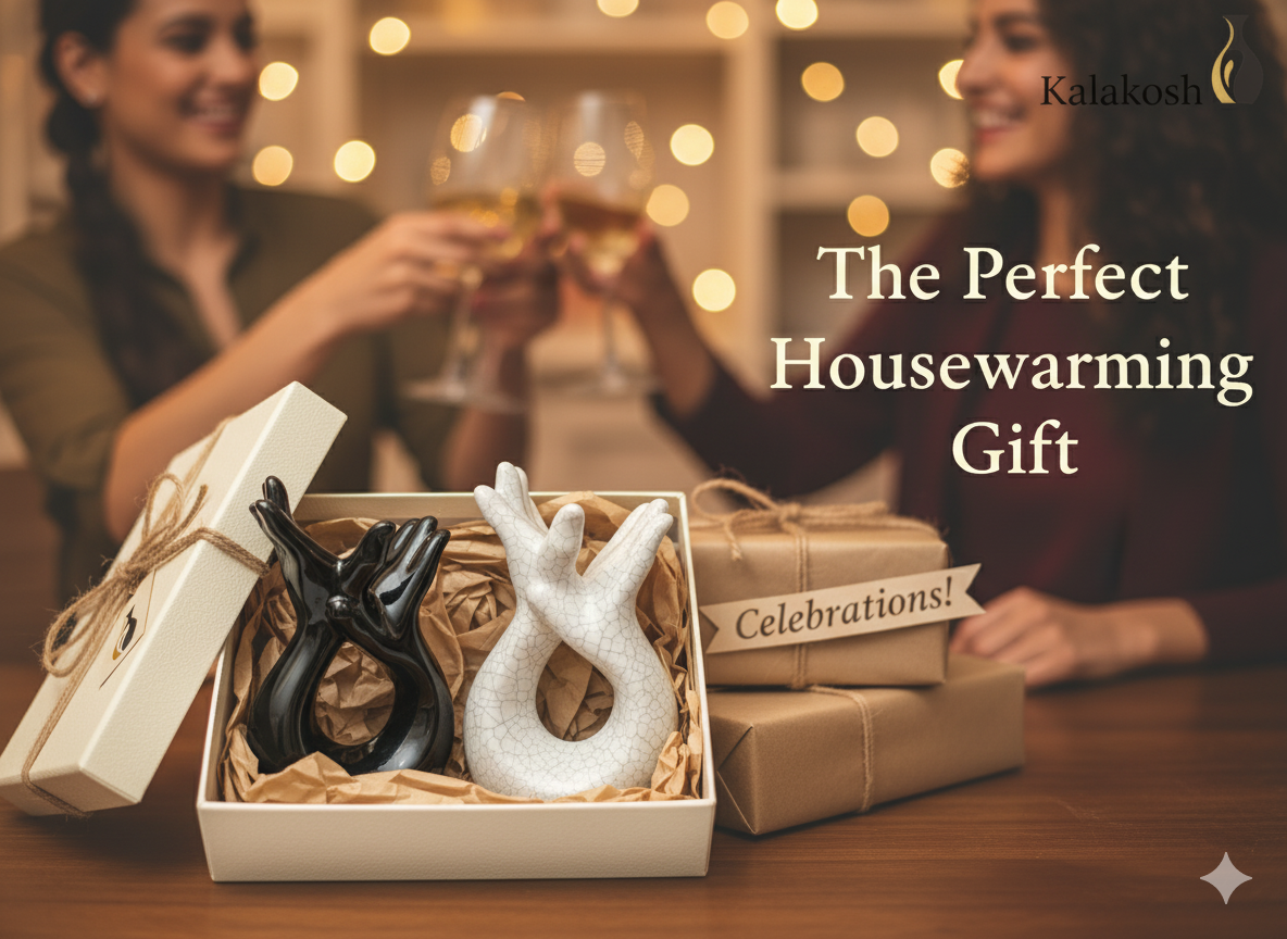 Modern Black & White Home Decor Vase Combo | Premium Ceramic Vases for Home Use, Office Decor, & Gifting