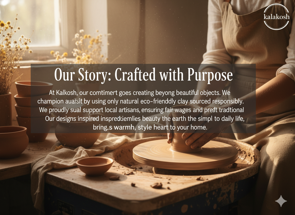 Handcrafted Rustic Ceramic Mug for Coffee & Tea | Artisan Eco-Friendly Clay Mugs | Premium Home & Office Use | Unique Gifting