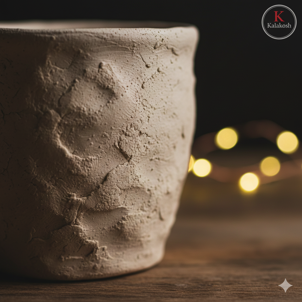 Handmade Ceramic Coffee Mug with Red Polka Dot 3D Bow Handle - Aesthetic Tea Cup for Home Decor Vase, Office Use & Gifting - Unique Coquette Ribbon Design Pottery - Off-White & Red (300ml)