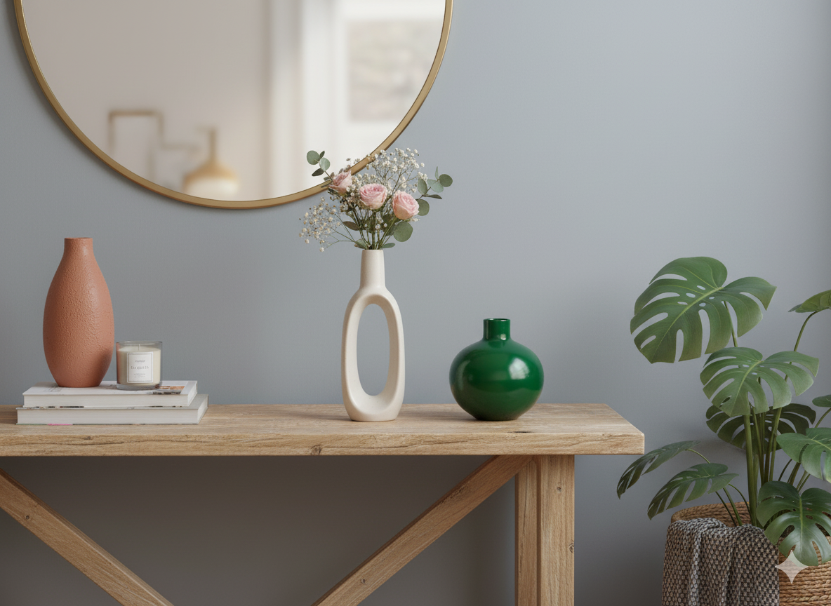 Donut Shape Flower Vase