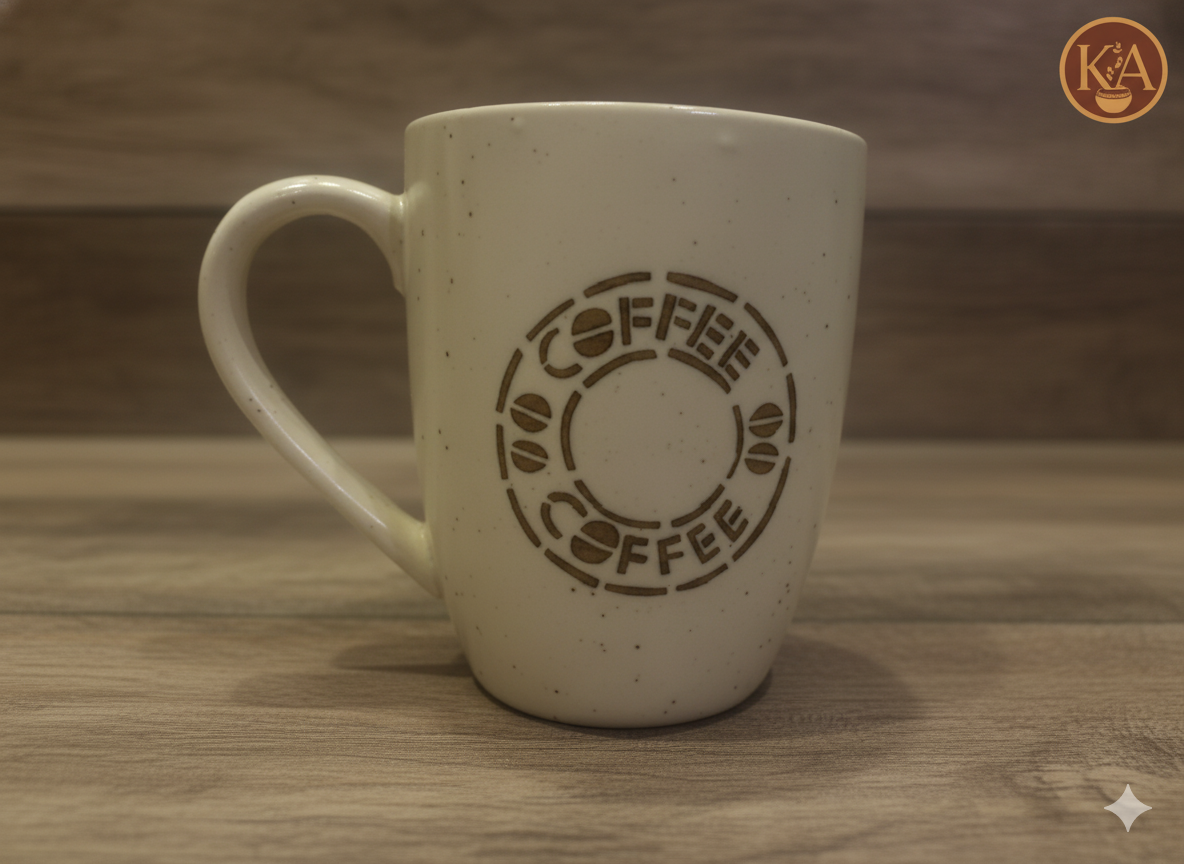 Handcrafted Rustic Ceramic Clay Coffee Mugs | Premium Stoneware for Home & Office Use | Eco-Friendly Artisan Tea Cup | Speckled Finish | Ideal Gift