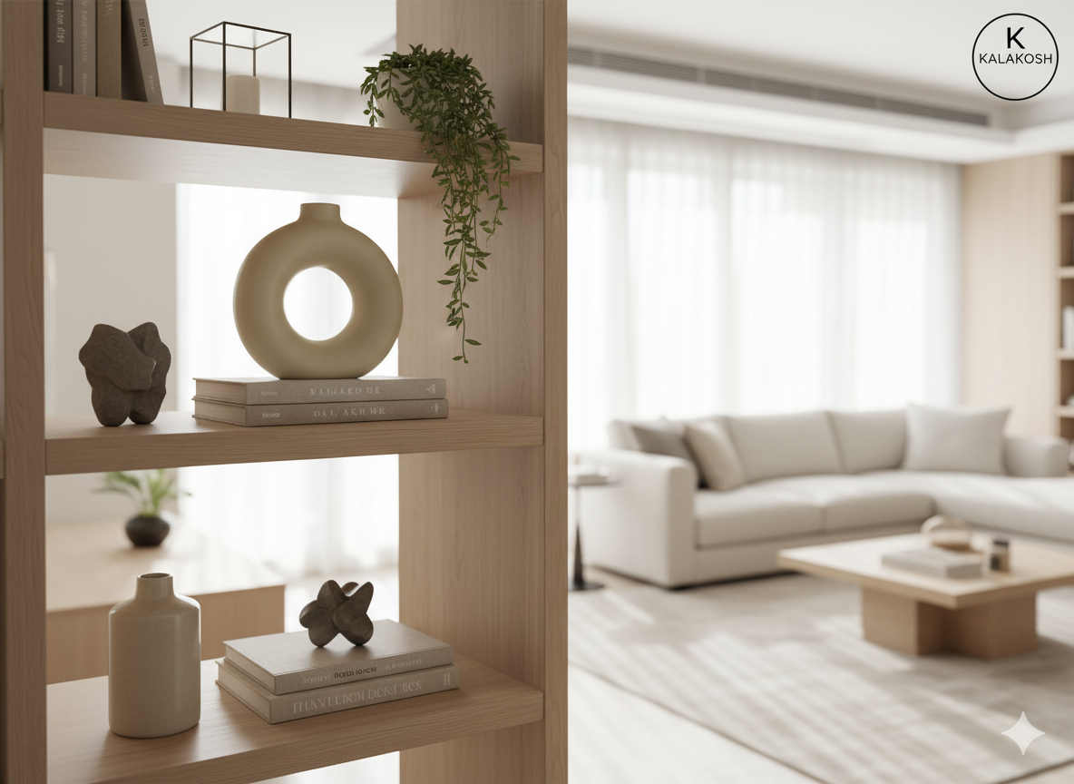 Modern Donut Ceramic Home Decor Vase | Minimalist Table Centerpiece for Home Use & Office Use | Premium Gifting & Aesthetic Showpiece