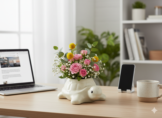 Tortoise Shape Planter Large