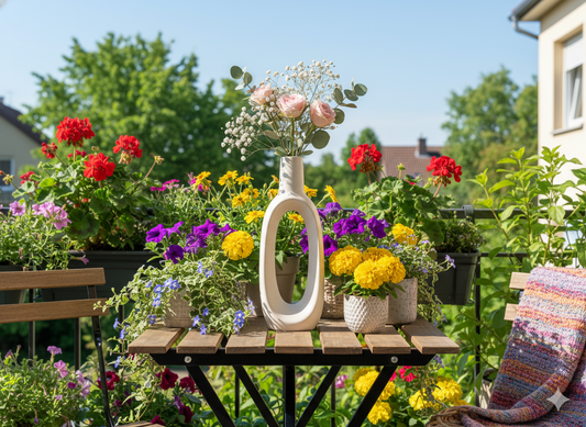 Donut Shape Flower Vase