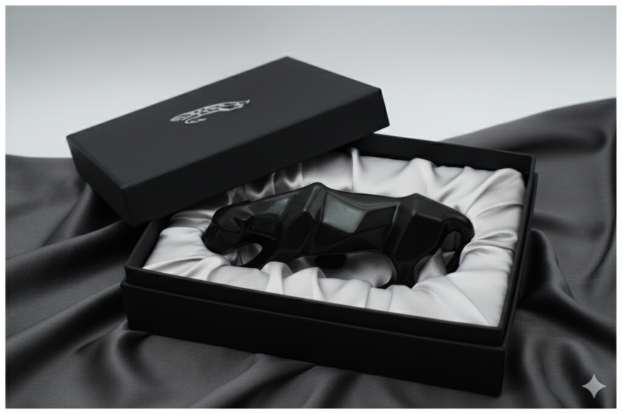 Jaguar  Style Show Piece (Black Colour)